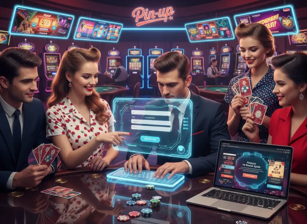 Pin up qeydiyyat prosesi və hesab yaradılması qaydaları